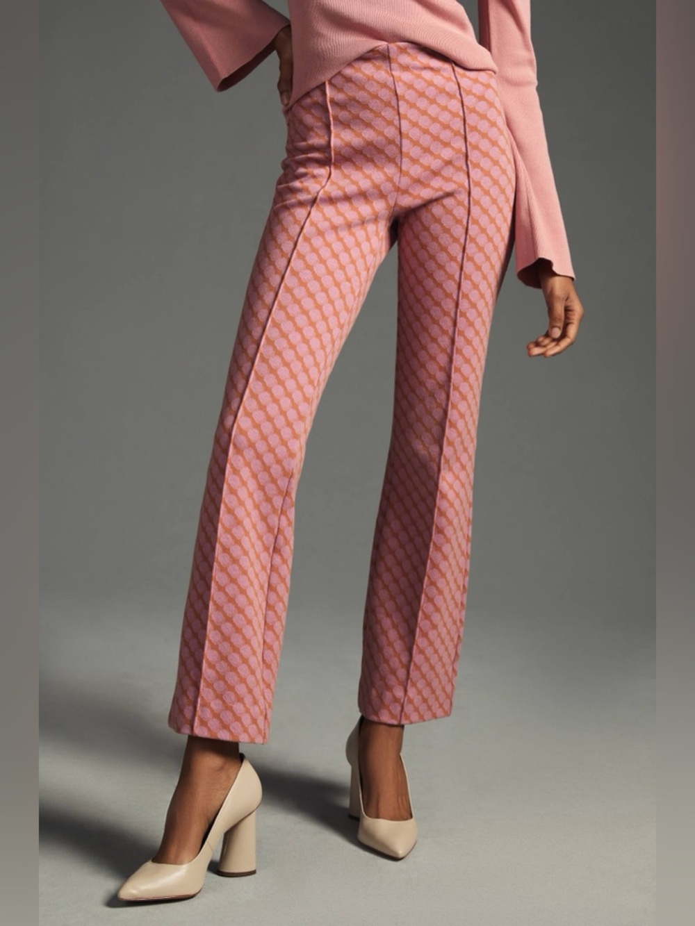 NEW Anthropologie The Margot Kick-Flare Cropped Pants TALL